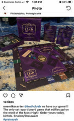 The Truth of Yah Family Bible Trivia Board Game Vol 1