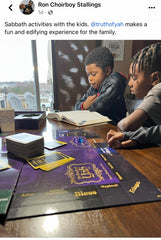The Truth of Yah Family Bible Trivia Board Game Vol 1