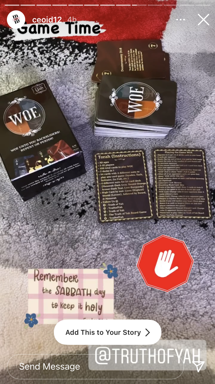 Win Over Evil 2 In 1 Card Deck (Woe Bible Card Game)