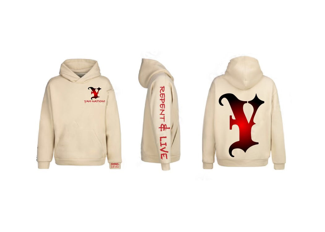 REPENT & LIVE YAH NATION HOODIE