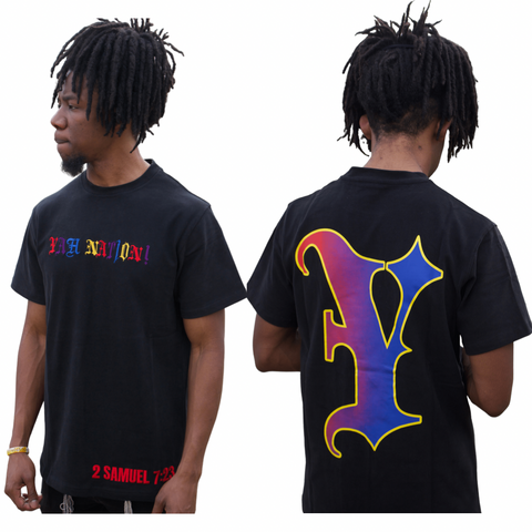 Yah Nation Mixed Color T-Shirt